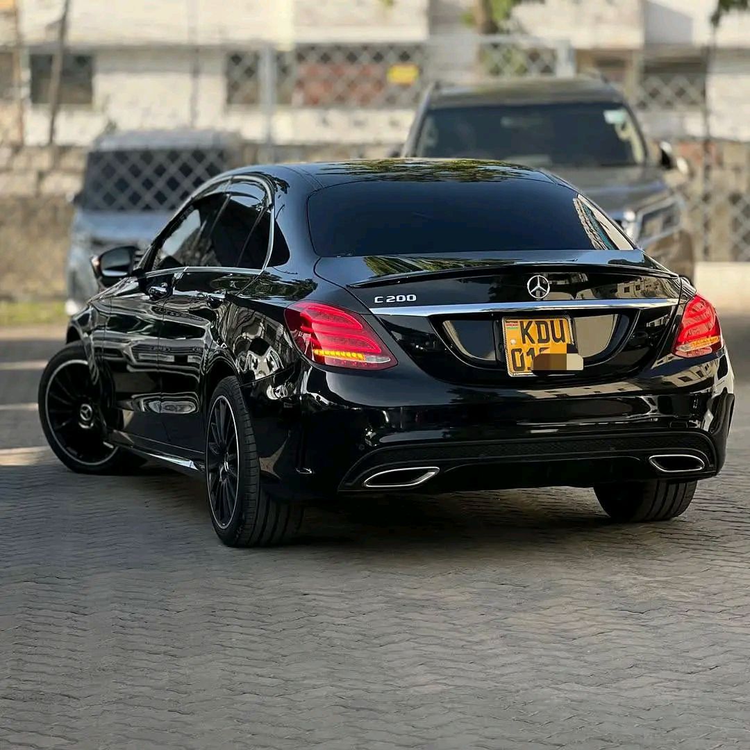 Mercedes Benz back view