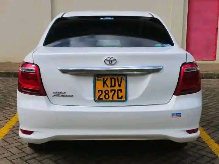 Toyota Axio back view