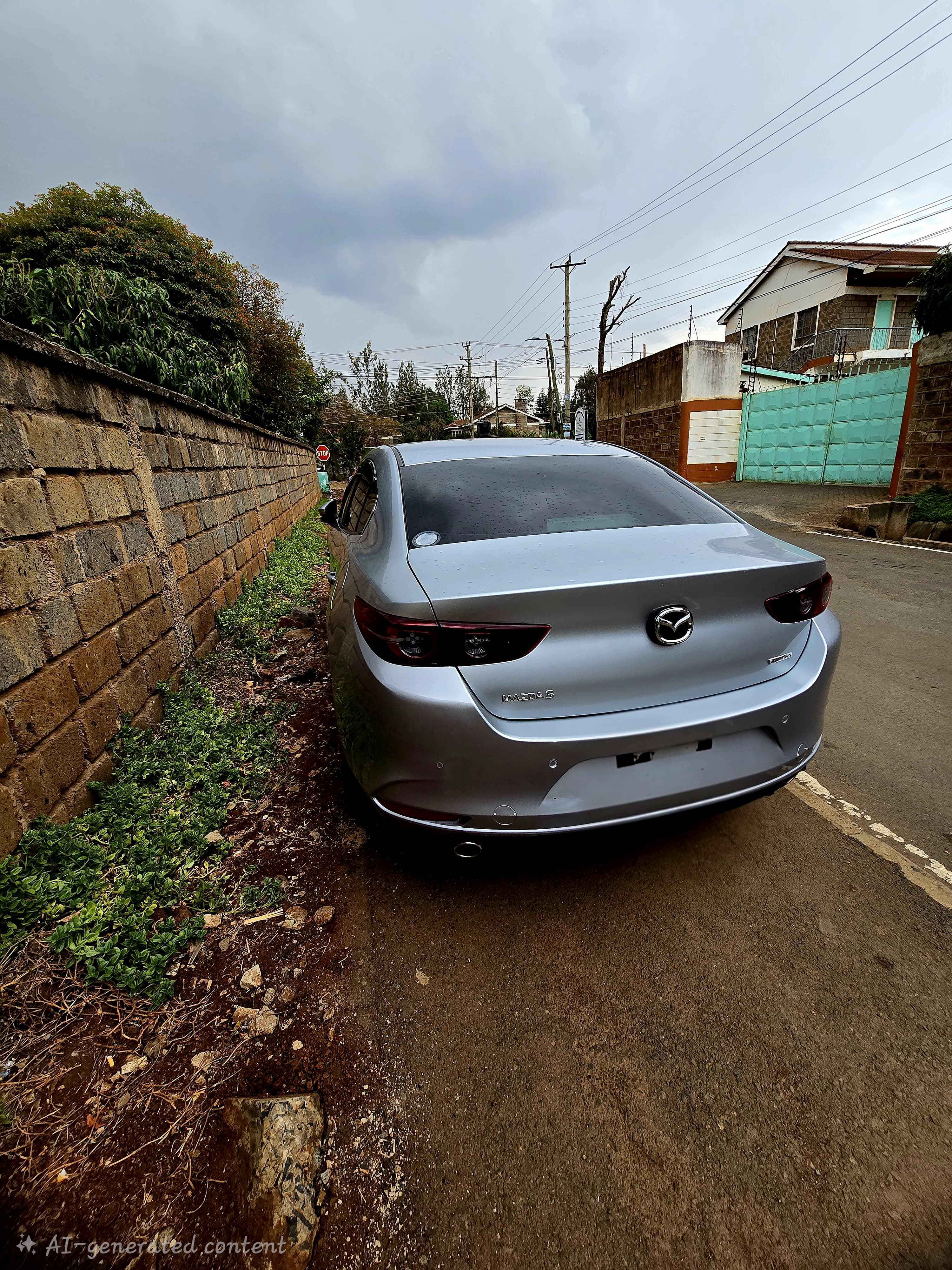 mazda axela back view