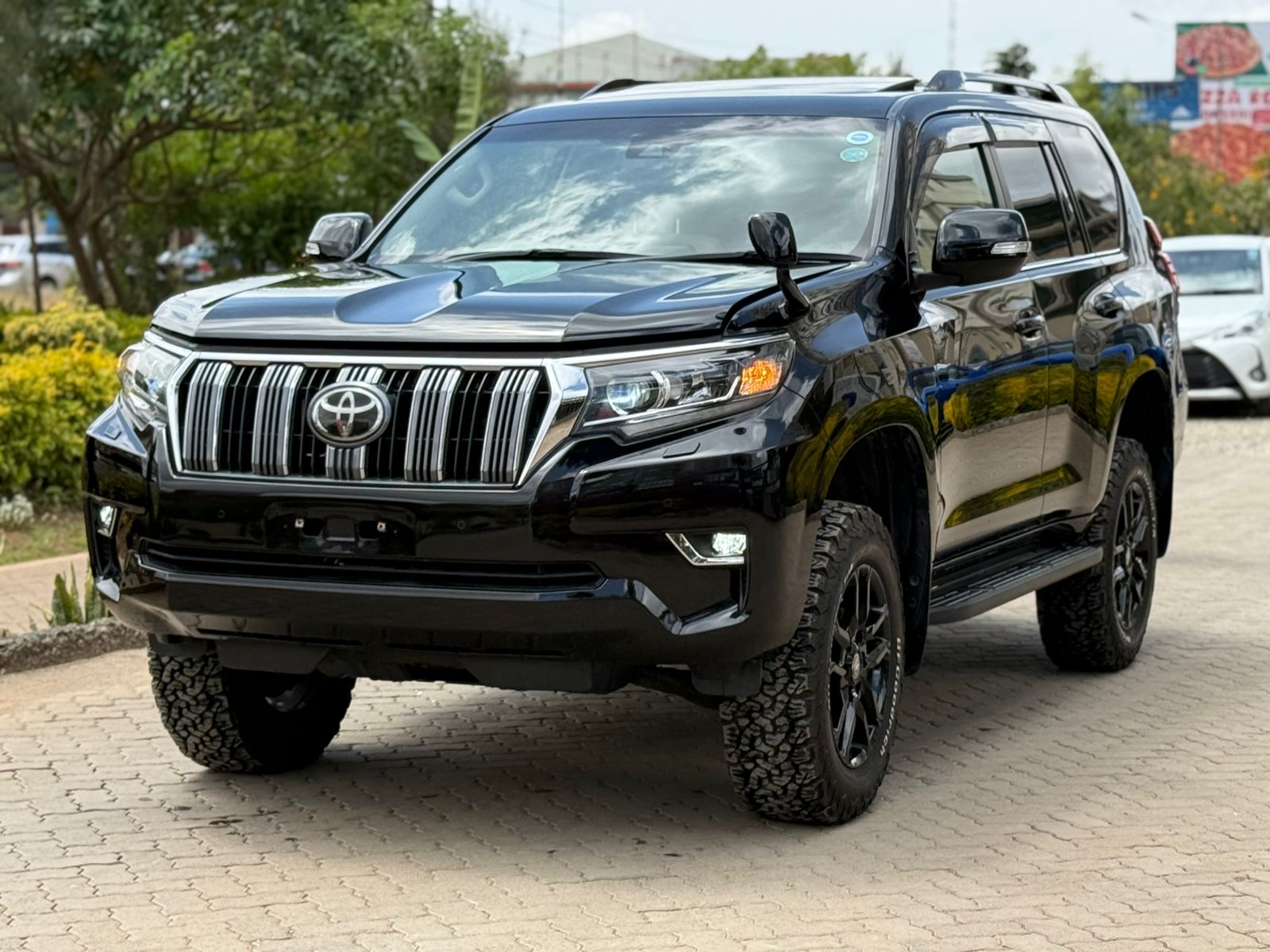 Toyota Prado TX back view