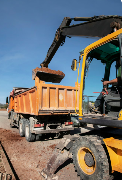 Tipper Truck interior